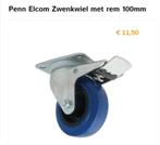 Nieuwe Penn Elcom Flightcase Zwenkwielen (blauw), Ophalen, Nieuw, Overige instrumenten, Flightcase