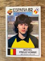 Panini WK 1982 Preud'homme, Verzenden, Nieuw, Buitenlandse clubs, Poster, Plaatje of Sticker