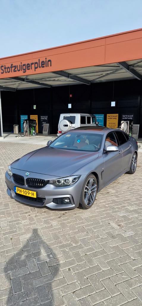 BMW 4-Serie Gran Coupé 420i 184pk Aut 2017 Grijs, Auto's, BMW, 4-Serie Gran Coupé, Benzine, C, Hatchback, Automaat, Origineel Nederlands