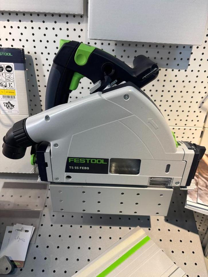 FESTOOL TS55 FEBQ + KOFFER (PRIJS INCL BTW), Doe-het-zelf en Verbouw, Gereedschap | Zaagmachines, Nieuw, Invalzaag, Ophalen