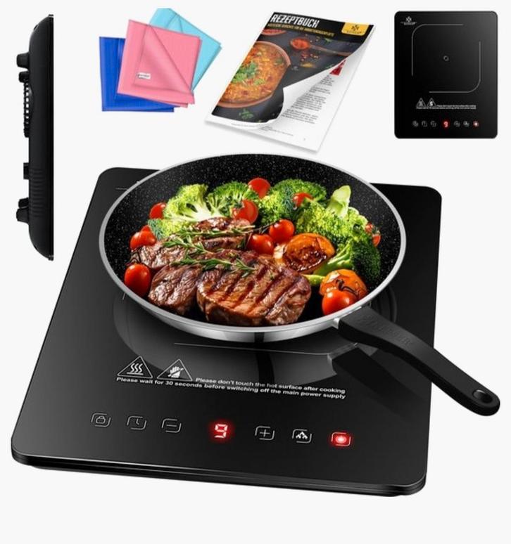 Nieuw kesser inductie kookplaat op 220, Witgoed en Apparatuur, Slowcookers, Nieuw, Ophalen of Verzenden