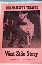 Programmaboekje van West Side Story in 1958 in Londen., Verzamelen, Ophalen of Verzenden, Zo goed als nieuw