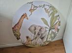 Behangcirkel op Hout - Jungle Dieren, Huis en Inrichting, Ophalen of Verzenden, Zo goed als nieuw
