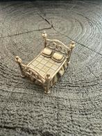 Zilveren Miniatuur Bed, Ophalen of Verzenden