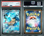 Blastoise ex 186 japanese PSA 10, Ophalen of Verzenden, Nieuw, Losse kaart, Foil