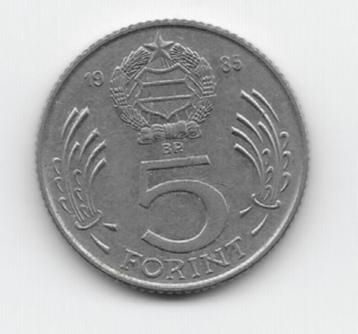 Hongarije 5 forint 1985 KM# 635 beschikbaar voor biedingen