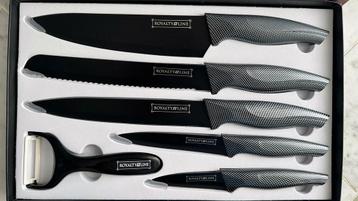 Carbon messen set 6 stuks nieuw royalty line beschikbaar voor biedingen