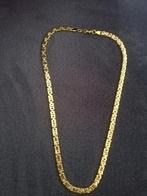 Koningsketting topkwaliteit 18k goud plated, Sieraden, Tassen en Uiterlijk, Kettingen, Ophalen of Verzenden, Nieuw, Goud, Goud