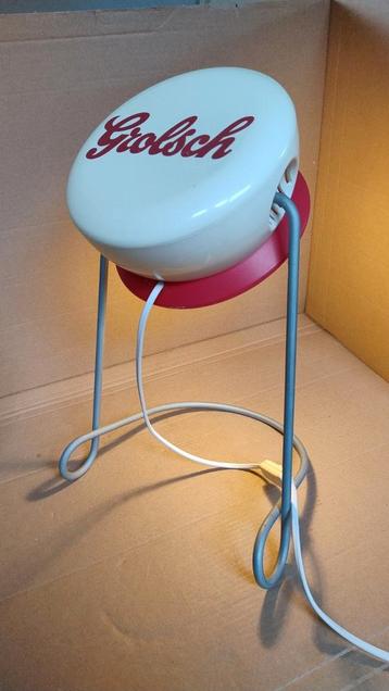 Vintage Grolsch beugel lamp '90 jaren
