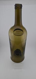 Antieke fles met zegel, Ophalen of Verzenden
