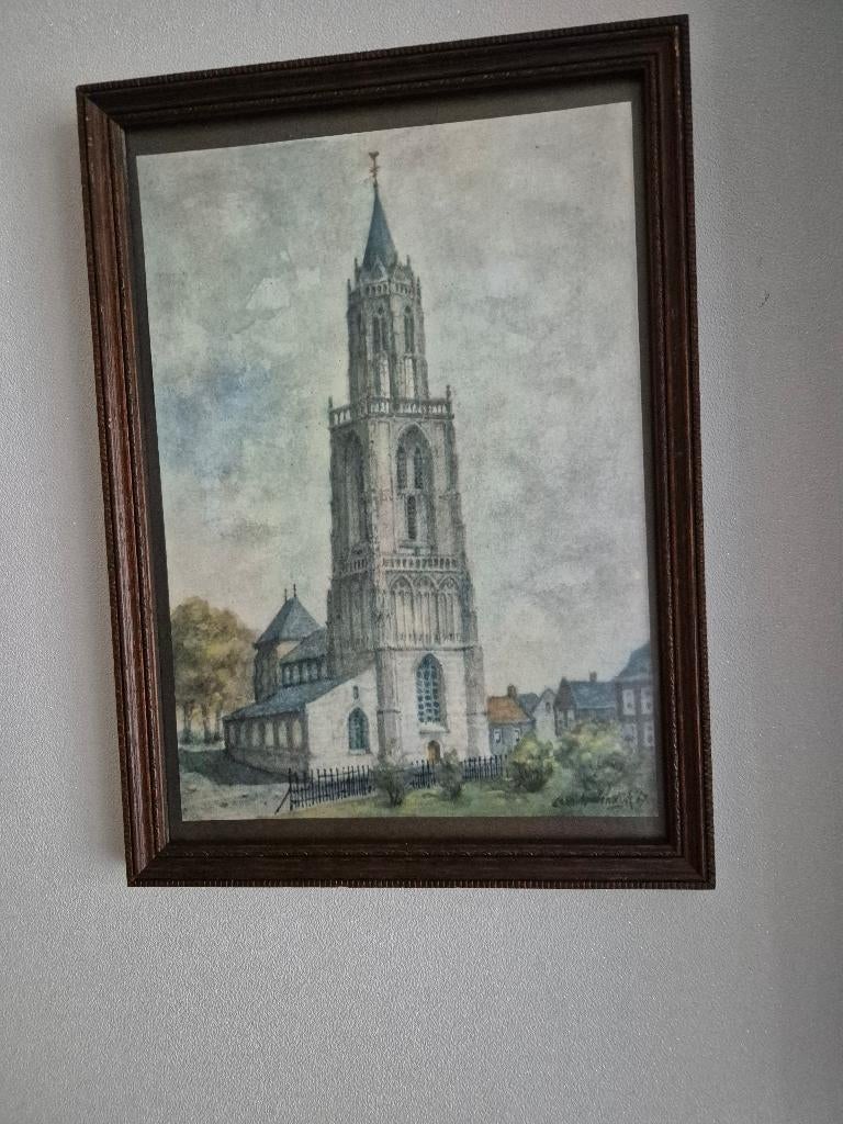 N.H.JANSKERK MAASTRICHT 14 EEUW, Ophalen of Verzenden