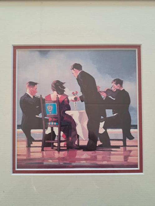 Jack Vettriano art print, Antiek en Kunst, Kunst | Litho's en Zeefdrukken, Ophalen of Verzenden