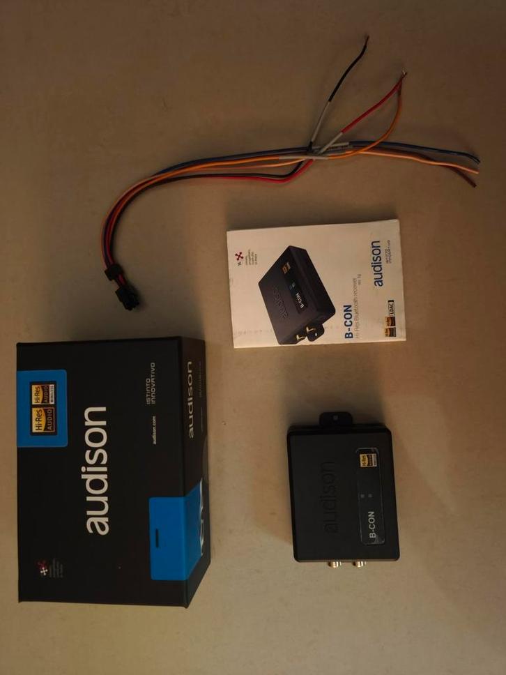 Tekoop: Audison B-CON Hi Res bluetoothmodule, Auto diversen, Autospeakers, Ophalen of Verzenden