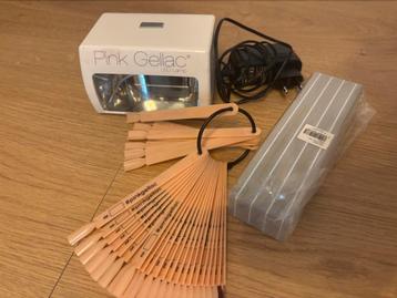 Pink gellac nagelset beschikbaar voor biedingen