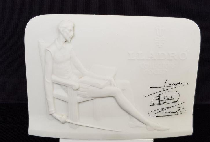 Lladro plaquette, ong. 14,8 x 10,5 x 6 cm, Diversen, Kerst, Zo goed als nieuw, Ophalen of Verzenden