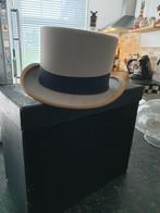 Hoge hoed met koffer. /re-enactment / steampunk, Gedragen, 55 cm (S, 6⅞ inch) of minder, Ophalen of Verzenden, Hoed