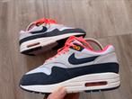 Nike Air Max 1 - Midnight navy pink, Ophalen of Verzenden, Zo goed als nieuw, Blauw, Sneakers of Gympen