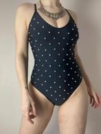 Love Stories badpak/body, 38/M. ZGAN! Zwempak glitter fancy, Verzenden, Zwart, Badpak, Zo goed als nieuw