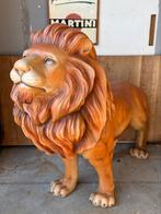 Life Size leeuwen beeld, Ophalen of Verzenden, Gebruikt, Kunststof