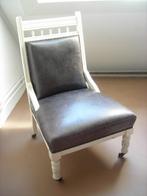 Retro stoel, Huis en Inrichting, Stoelen, Ophalen, Gebruikt, Zwart, Hout