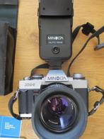 Minolta spiegel reflex camera met div etras, Ophalen of Verzenden, Zo goed als nieuw