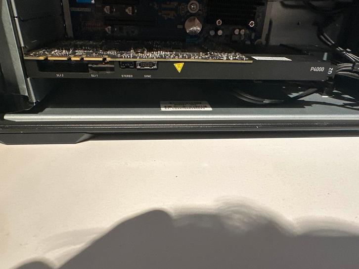 Nvidia Quadro P4000 - Komt uit Werkend uit systeem, Computers en Software, Videokaarten, Gebruikt, Nvidia, PCI-Express 3.0, GDDR5