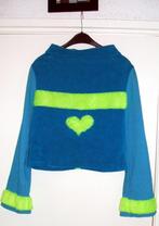 Retro Huisteil Creaties top. Unieke top. Blauw mt.38. 35,00, Maat 38/40 (M), Blauw, Ophalen of Verzenden, Zo goed als nieuw