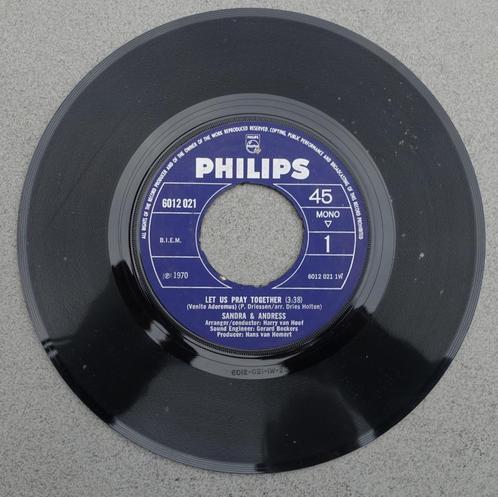 sandra & andress - let us pray together, Cd's en Dvd's, Vinyl Singles, Single, 7 inch, Ophalen of Verzenden