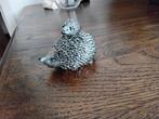 Mooi ijzeren klein egeltje met jong vanijzer, Antiek en Kunst, Ophalen of Verzenden