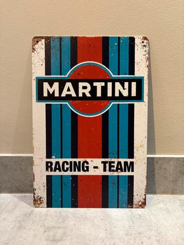 Mancave Bar Café Wanddecoratie metalen bordje Martini Racing beschikbaar voor biedingen