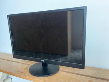 AOC monitor met kabels beschikbaar voor biedingen