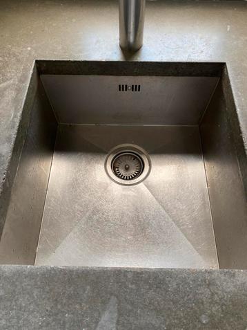 Rvs spoelbak onderbouw beschikbaar voor biedingen