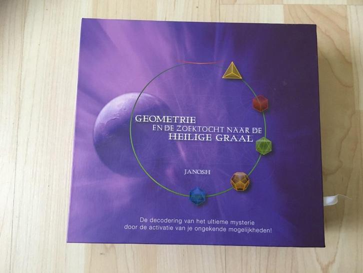 Geometrie en de zoektocht naar de heilige graal Janosh, Boeken, Esoterie en Spiritualiteit, Zo goed als nieuw, Achtergrond en Informatie