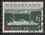 Nederland 1957 696 Rode Kruis 6c, Gest, Postzegels en Munten, Postzegels | Nederland, Na 1940, Ophalen of Verzenden, Gestempeld