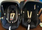 2x Maxi Cosi Pebble Plus + Newborn Inzet, Kinderen en Baby's, Autostoeltjes, Ophalen, Autogordel of Isofix, Gebruikt, Zijbescherming