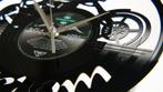 Motorcycle freedom klok gemaakt van vinyl wandklok decoratie, Info@deconoord.nl, Wandklok, Deco Noord, Nieuw