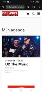 Kaarten tributeband U2 Drachten, Tickets en Kaartjes