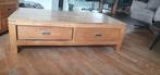 Salontafel Henders & Hazel, teak, met 2 lades, Huis en Inrichting, Tafels | Salontafels, Ophalen, Gebruikt, 100 tot 150 cm, Teakhout