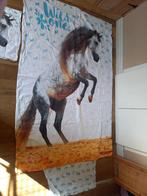 Dekbedovertrek 1 persoons paard, Ophalen of Verzenden, Zo goed als nieuw, Eenpersoons, Dekbedovertrek