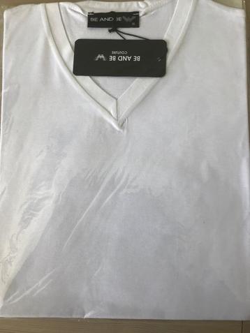 Be and Be Wit t-shirt korte mouw maat S NIEUW beschikbaar voor biedingen