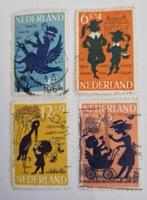 Nederland 1963 - nvph 802-806 - Kinderzegels   4 van 5, Ophalen of Verzenden, Na 1940, Gestempeld