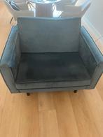 Be Pure Home velvet fauteuil, Huis en Inrichting, Fauteuils, Ophalen, Zo goed als nieuw, 75 tot 100 cm