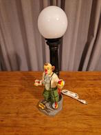 Vintage Clown design tafellamp, 16 X 15 X 55 cm, 50 tot 75 cm, Ophalen of Verzenden, Design, Design