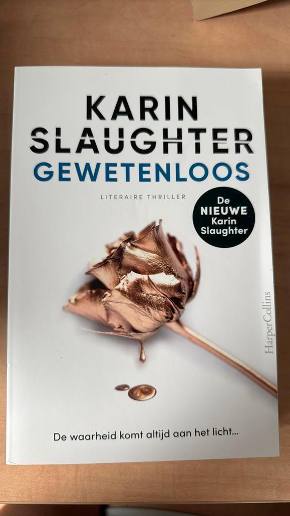 Karin Slaughter - Gewetenloos, Boeken, Thrillers, Zo goed als nieuw, Nederland, Ophalen of Verzenden