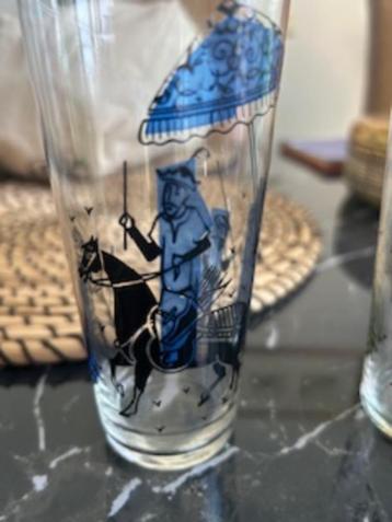 drinkglazen vintage beschikbaar voor biedingen