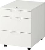 IKEA Ladeblok op wielen, wit, zo goed als nieuw, Ophalen, Zo goed als nieuw, 3 of 4 laden, Minder dan 100 cm