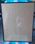 Fotolijst, groot, zwart, glas 72 cm bij 56 cm, Ophalen, Nieuw