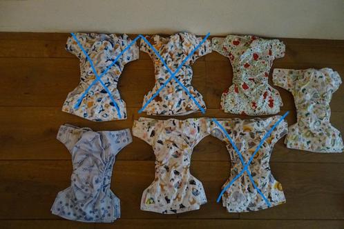 12 Happy Bear wasbare luiers, luierbroekjes € 5,00 per stuk, Kinderen en Baby's, Badjes en Verzorging, Zo goed als nieuw, Overige typen