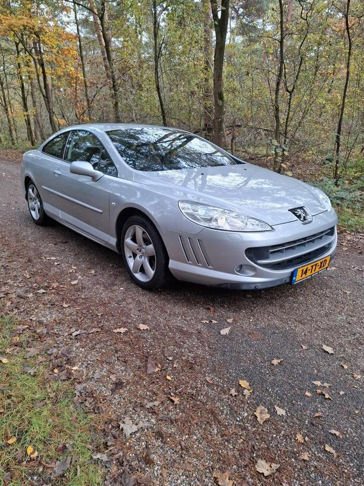 Peugeot 407 3.0 V6 24V Coupe AUT 2006, Auto's, Peugeot, Particulier, Benzine, D, Coupé, Automaat, Geïmporteerd, Zilver of Grijs