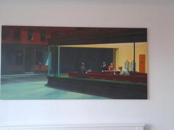 Nighthawks - Edward Hopper Reproductie beschikbaar voor biedingen